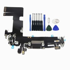 OEM For IPhone 13 USB Charger Charging Port Dock MIC Headphone Flex Cable Black