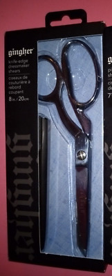 GINGHER 8'' KNIFE-EDGE DRESSMAKER SHEARS~$24.99~FREE S&H~TREAT URSELF THIS SUMMER