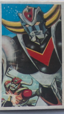 Set De 6 Cartes Menko Goldorak Anime Vintage - 1975, Kankantama, Neuves