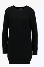 Noisy May Pullover Kleid Schwarz Gr. M Top