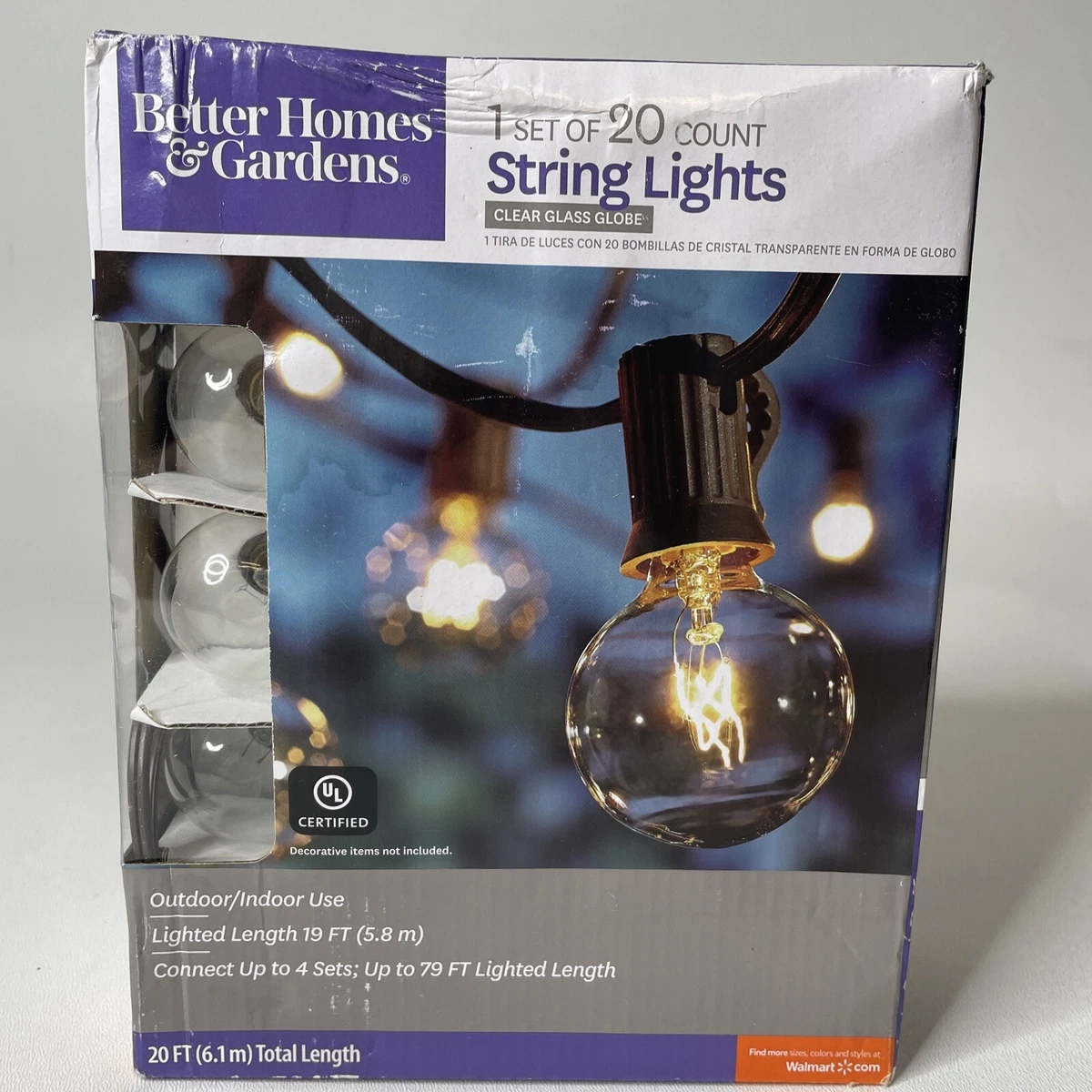 Better homes and gardens globe string lights deals