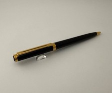 Penna a sfera vintage Montblanc Noblesse Oblige nero oro
