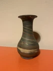 Vintage Niloak Mission Swirl Pottery Vase – 6" Marbleized Art Pottery – Signed