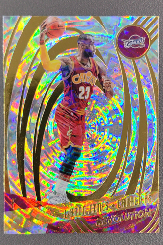 2016-17 Panini Revolution LeBron James Fractal #46 Cleveland Cavaliers