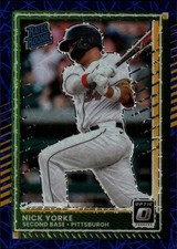 2025 Panini Donruss Optic [Blue Velocity] - Nick Yorke (RC) #37 - Pirates