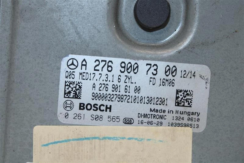 ECU ECM COMPUTER E250 Van CLS400 CLS550 E300 E350 E400 E550 15-19 1353943 Foto 3 de 4