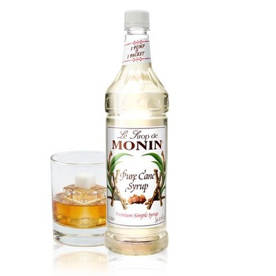 Monin - Pure Cane Syrup, and Sweet, Great for 1 liter (Pack of 1) 