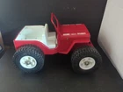 Vintage 70s Tonka Red Jeep Dune Buggy Pressed Steel Toy Good Shape