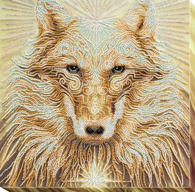 Bead Embroidery Kit ''Leader'' Stitching Handmade Beadwork