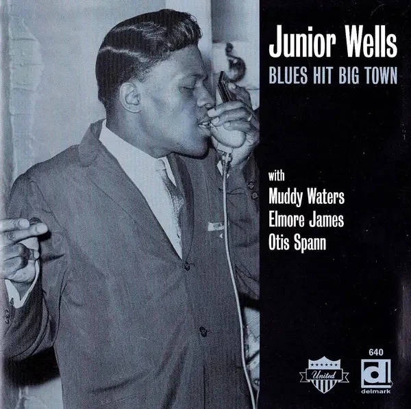 CD Junior Wells Blues Hit Big Town Delmark - Bild 1 von 1
