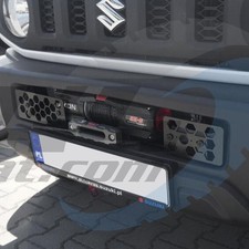 Suzuki Jimny 2018- Hidden Winch Mount - Front Bumper