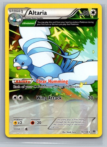 Altaria (74 Delta) 74/108 Roaring Skies Rare