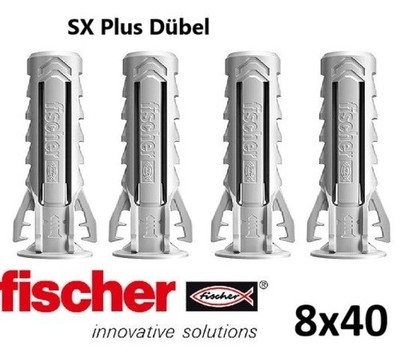 Fischer SX PLUS Dübel  8 x 40 Universaldübel Allzweckdübel Hohlraumdübel