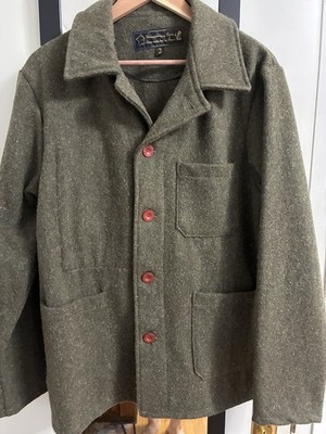 Le Laboureur French Wool Field Work Coat Jacket Barn Duster Chore