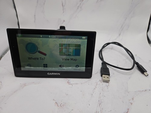 Garmin DriveSmart 51 North America LMT-S 5" GPS Navigator Unit TESTED AND WORKS