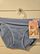 NWT Vintage Barely There 2 Pair Bikini Panties 6 M Underwear Microfiber 2006