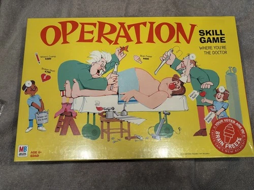 Vintage 2003 Operation Skill Game Milton Bradley SEALED NEW