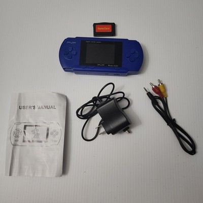 PVP Digital Pocket System Blue Console Handheld Video Game System