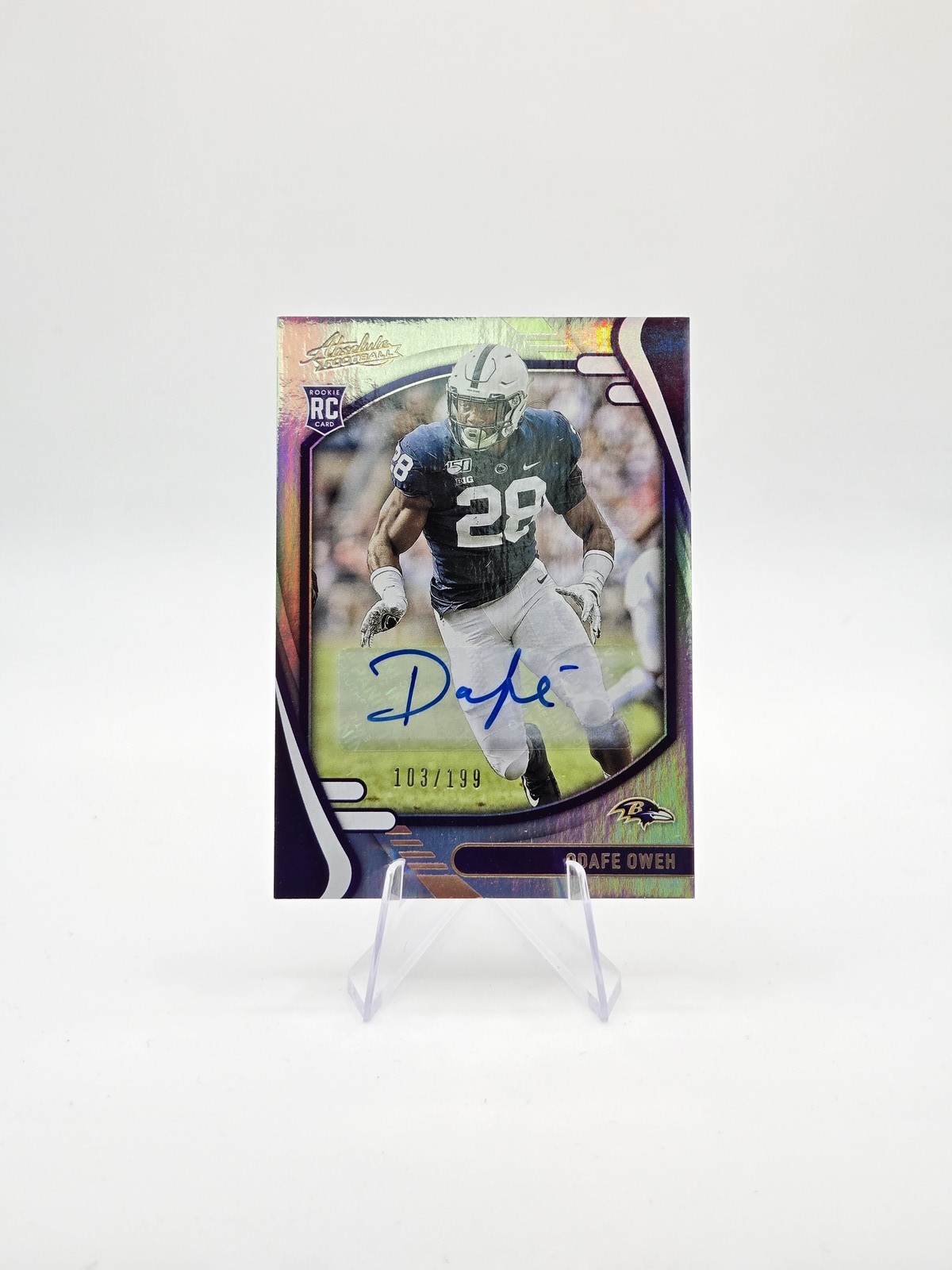 Odafe Oweh Panini Absolute #153 Signature-Spectrum