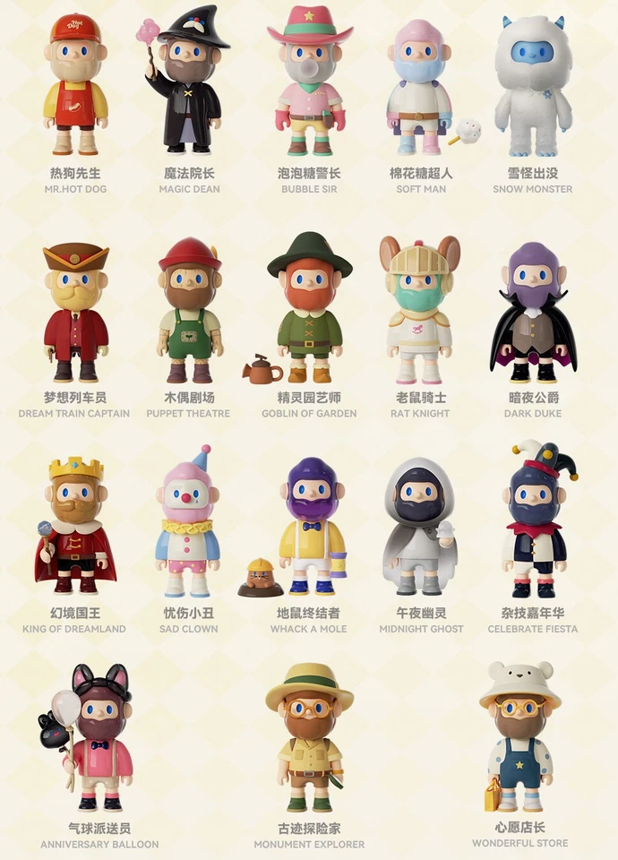 F.UN Farmer Bob Dreamland Of The Land Series Confirmed Blind Box Figure Toy Gift - Image 2 of 4