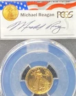 1991 P PROOF $5 AMERICAN GOLD EAGLE 1/10 OZ REAGAN LEGACY SERIES PCGS PR70DCAM