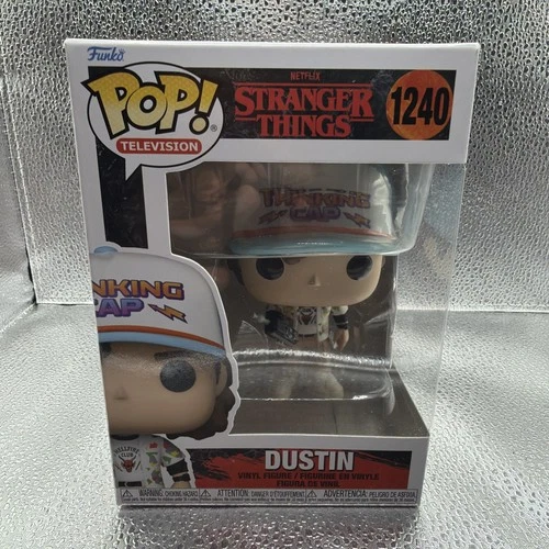 Funko Pop! Television NETFLIX Stranger Things 4 Dustin Thinking Cap #1240 New