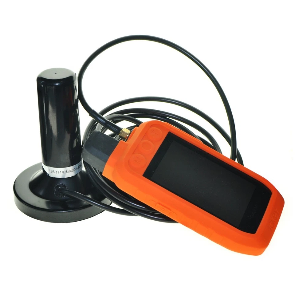 Antena de radioaficionado móvil de vehículo con base magnética para Garmin Alpha 200i 300i 200 50 Foto 2 de 4