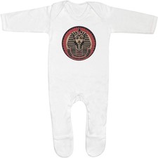 'Egyptian Pharaoh Front View' Baby Romper Jumpsuits / Sleep suits (SS057066)