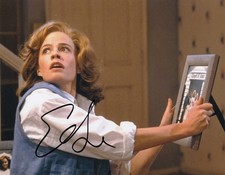 Back To The Future: Elisabeth Shue HAND Signed 10x8 Photo SEE VIDEO PROOF [1]