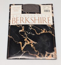 VTG Beautifully Berkshire Sandalfoot French Coffee Sheer Pantyhose Size 2 Plus