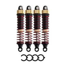 4 PCS Aluminum Alloy Shock Absorber for 110 9125 9155 9156 RC Cars S920