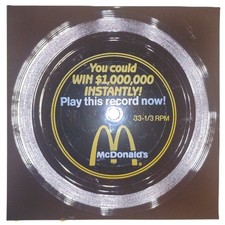 McDonald s You Could Win 1,000,000 Instantly ...