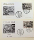 French Southern & Antarctic Territory Sc C26-7 - 2 FDC OF 1972 - RARE SET!