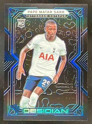 2022 Panini Obsidian Electric Etch Blue #67 Pape Matar Sarr RC /20