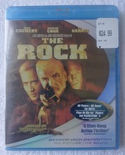 The Rock (Blu-ray, 1996) Nic Cage x Sean Connery rare OOP