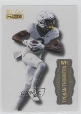 2022 Wild Card MATTE White Tyquan Thornton #MB-122 Rookie RC 1a7j. rookie card picture