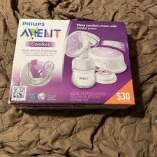 Philips AVENT Comfort Single Electric Breast Pump Set, 25mm Cushion, Bottle