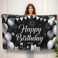 Koliphy Happy Birthday Banner, Geburtstag Deko Banner, Geburtstagsdeko FüR MäNne