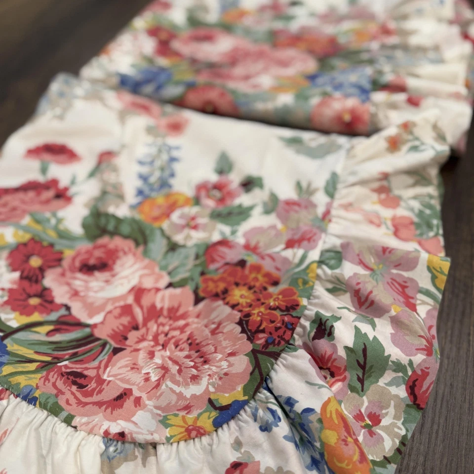 Juego de fundas de almohada con volantes diseño floral Ralph Lauren Southampton Beach *Leer* Foto 2 de 4