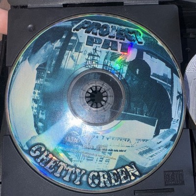 Project Pat Ghetty Green CD Album Parental Advisory Explicit Content - Disc Only