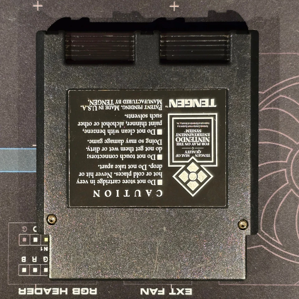 Gauntlet - NES Game Cartridge - Authentic Tengen Black Shell Version - Image 4 of 4