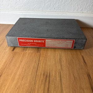 Precision Granite Surface Plate 12x8x2 Grade AA Laboratory ISO 9000