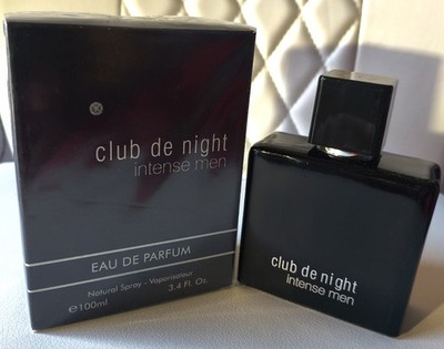 Armaf Club De Night Intense Men Eau de Parfum Spray, Regular Size, 3.4 fl oz