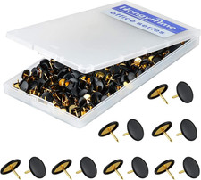 400 PCS Push Pins, Thumb Tacks, Wall Tacks - Flat Push Pins, Thumb