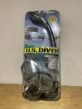 US Divers Aqua Sphere Admiral Island Snorkel And Mask Black