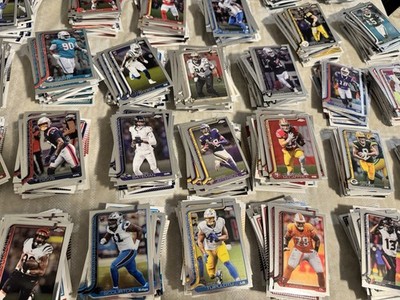 Topps chrome + panini Trading Card Lot 1000+ Rookie Parallels Insert Cards