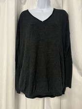 Victoria  s Secret Women  s Long Sleeve Gray Pajama Top Size Medium