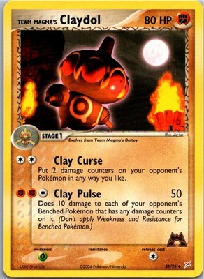 Pokémon Lepumentas 33/95 EX Team Magma vs Team Aqua 2005 Englisch