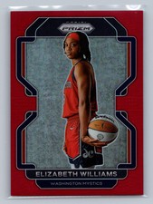 2022 Panini Prizm WNBA #95 Elizabeth Williams Red #/199