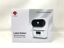 Phomemo M110 Label Maker Machine Thermal Bluetooth Label Barcode Printer Orange